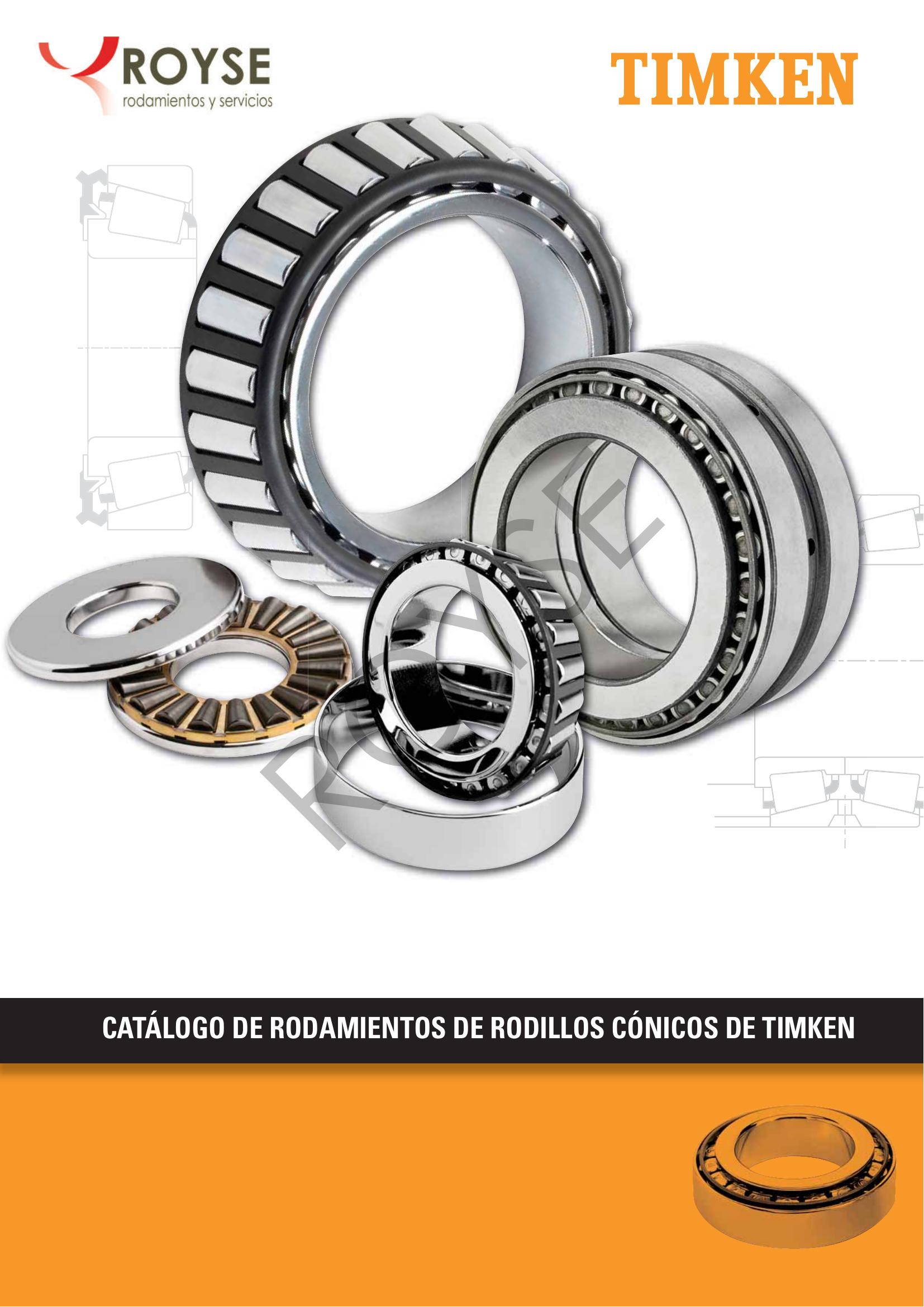 Catálogos Rodamientos - Royse
