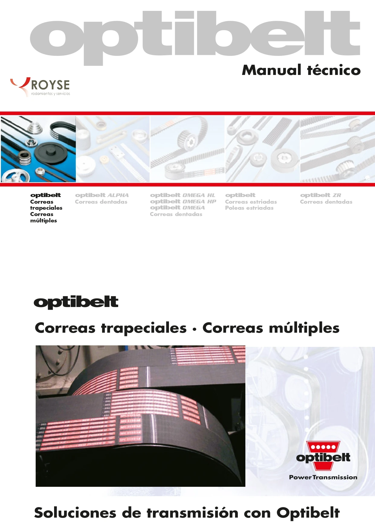 Catálogos Correas - Royse